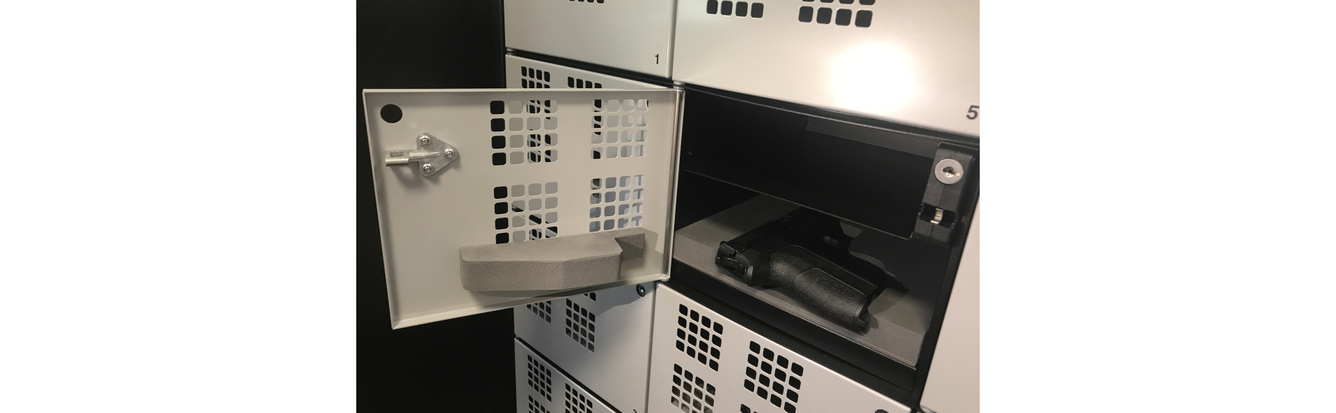 Casier de rangement d'armes à feu