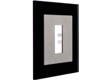 Plaque en verre noir pour le lecteur d'empreintes encastré ekey