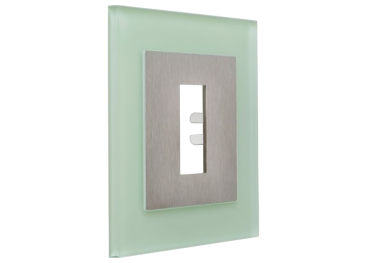 Plaque en verre vert pour le lecteur d'empreintes encastré ekey