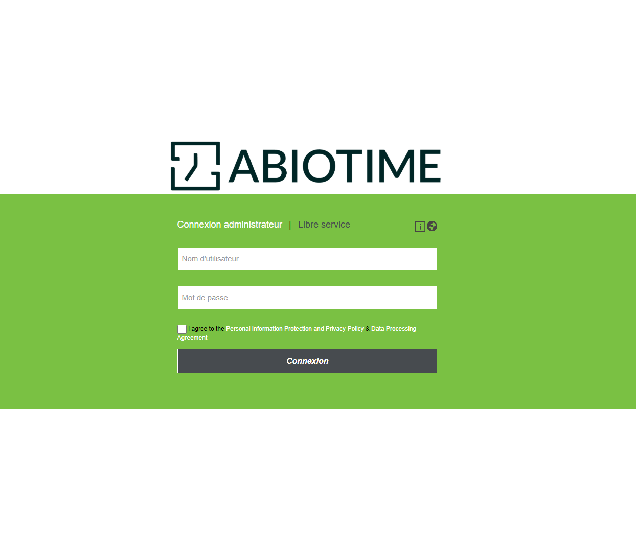 ABio Time Logiciel de gestion du temps web
