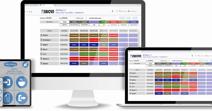 Documentation logiciel de gestion des temps de présence MyTiming Documentation logiciel de gestion des temps de présence MyTiming